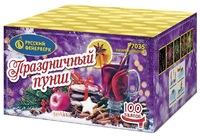 Батарея салюта Праздничный пунш (100 залпов) - boom96.ru