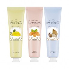 Крем-масло для рук питательное с Какао A'Pieu Cerabutter Hand Cream Cacao Butter - bb-store.ru