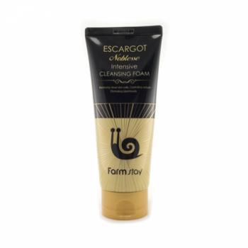 Пенка для умывания с экстрактом королевской улитки Farmstay Escargot Noblesse lntensive CLEANSING FOAM - bb-store.ru