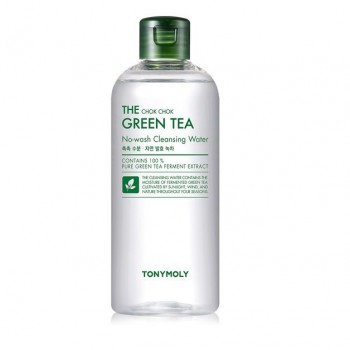 Мицеллярная вода с экстрактом зеленого чая TONY MOLY The Chok Chok Green Tea No-Wash Cleansing Water - bb-store.ru